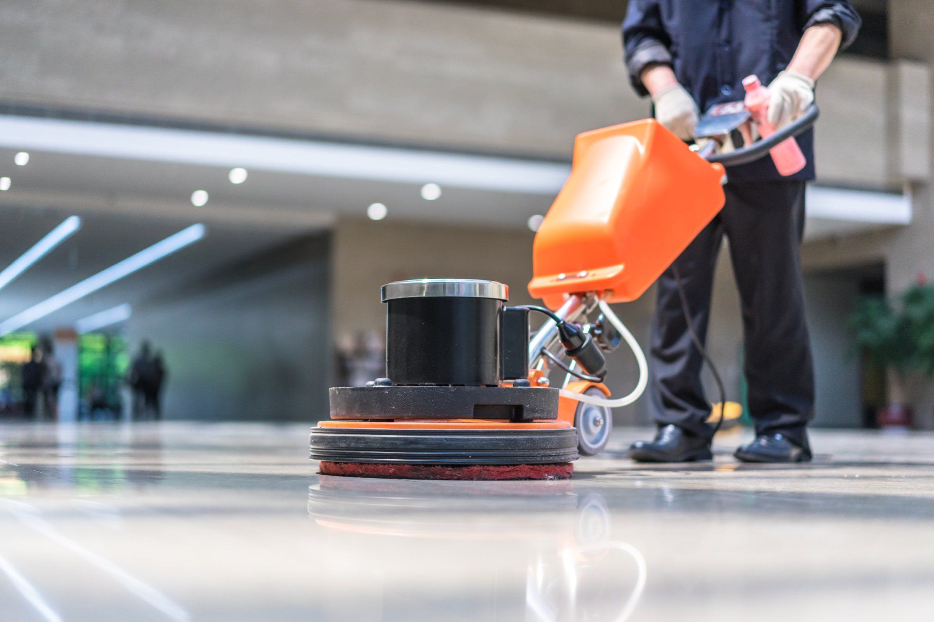 Large Areas Require Commercial Floor Cleaning Machines
