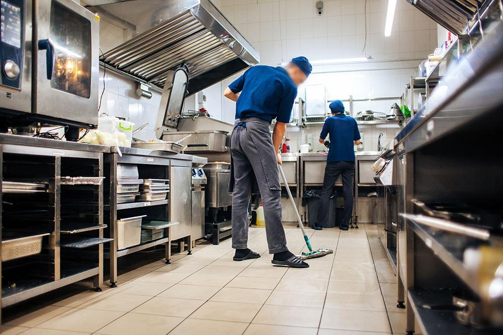 Commercial Kitchen Floor Cleaning Machine - Parish Supply