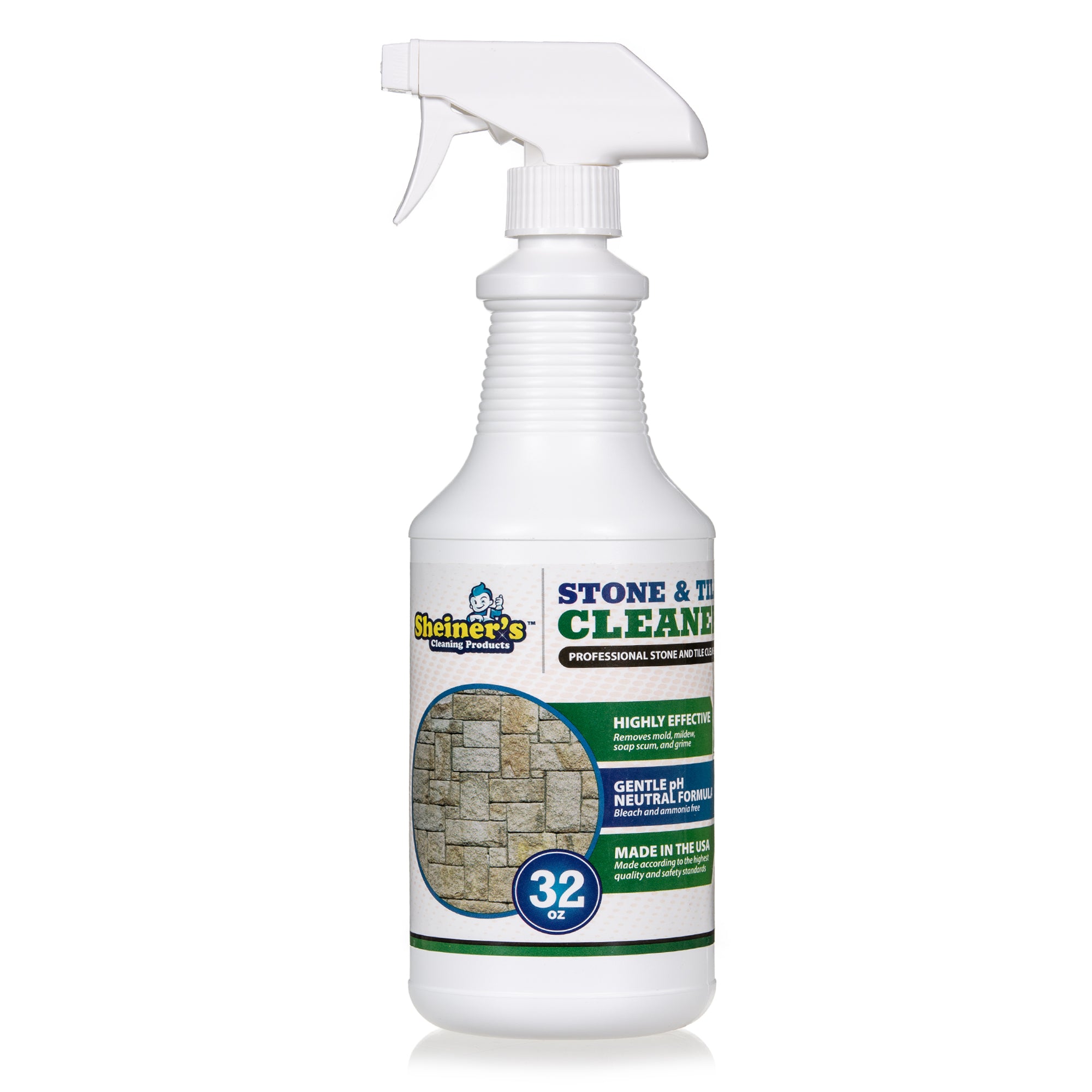 Don Aslett Clean & Brite Floor Cleaner Concentrate And Empty Bottle
