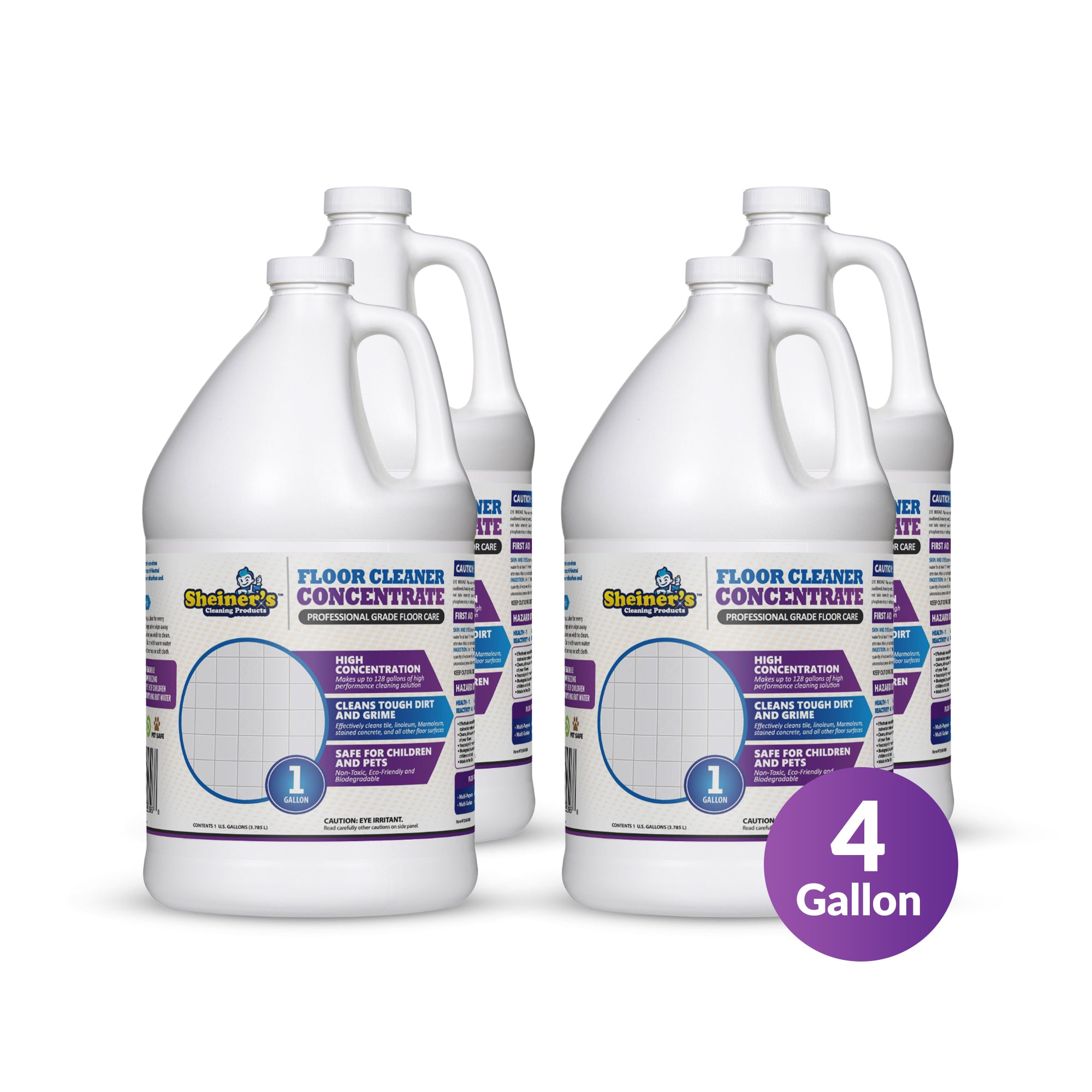 Sheiner's - All Purpose Cleaner and Deodorizer, Odor Eliminator and Multi Surface Cleaner for Home Office, Kitchen, Bathroom, and Floor Carpet